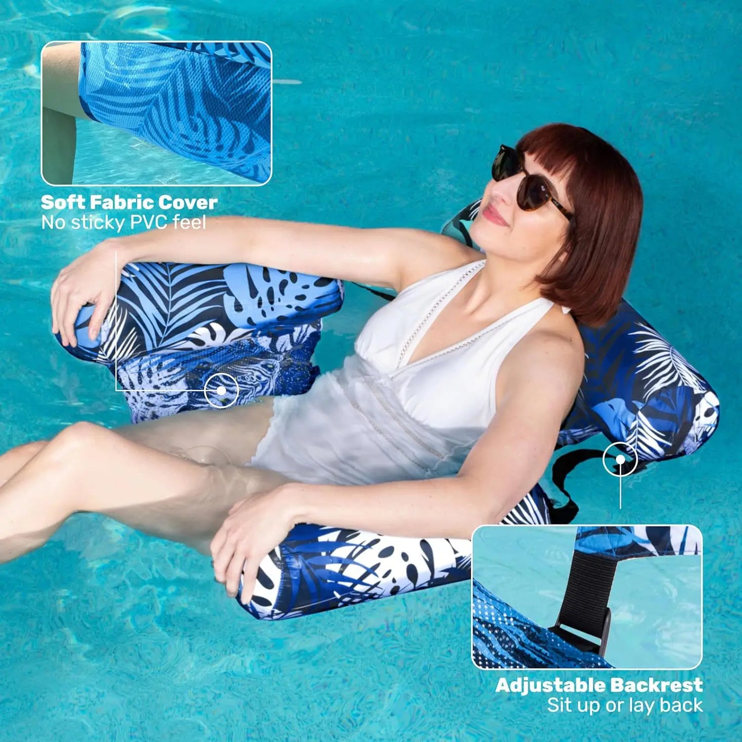 Inflatable Water Hammock Floating Lounger
