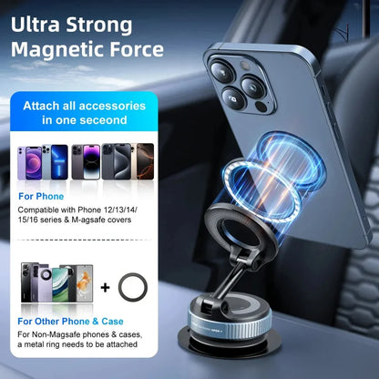 MagFlex 360™ – 360° Rotating Magnetic Car Phone Mount