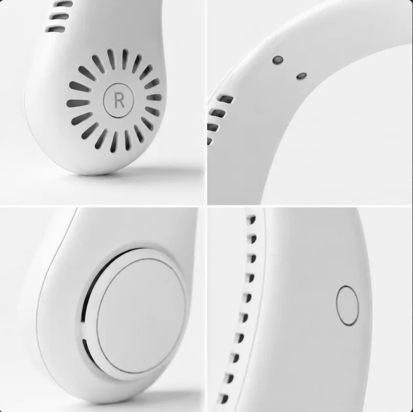 Rechargeable Wearable Neck Fan